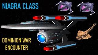 Viewer Request - Niagara Class VS Dominion Fleet - Both Ways - Star Trek Starship Battles