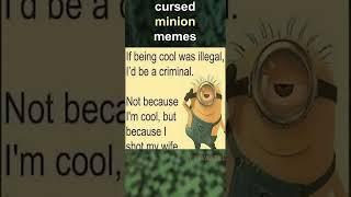 CURSED MINION MEMES! #shorts #minecraft