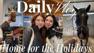 daily vlog | Home for the Holidays (Bay Area, California, Iced Coffee, Seeing Wicked, etc)