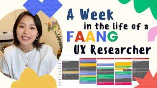 Week in the life of a UX Researcher *wfh edition*