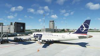 Microsoft Flight Simulator & Newsky - Embraer E-175 od FlightSim Studios - Rzeszów - Drezno