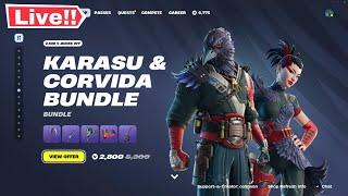 Fortnite CORVIDA BUNDLE *NEW* ITEM SHOP TODAY February 8! (Chapter 6 LIVE)