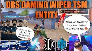 DRS GAMING Wiped TSM ENTITY In 4 Vs 4 Fight || Gyalzen Fist To TSMneyoo VS || TSMneyoo Angry