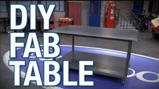DIY Welding & Fab Table with MIG Welder and Plasma Cutter from Eastwood