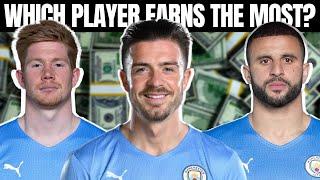 The Highest Paid Manchester City Players