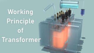 working principle of a transformer | 3 phase transformer's working system | Transformer
