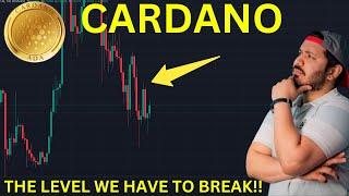 CARDANO (ADA) - WE NEED TO OVERCOME THIS LEVEL! or else.. #crypto