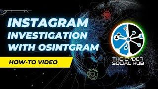 Instagram OSINT Investigation with OSINTGRAM