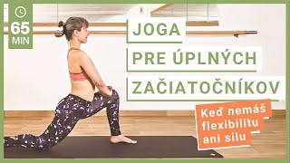 60 min Joga pre úplných začiatočníkov (keď nemáš flexibilitu ani silu)