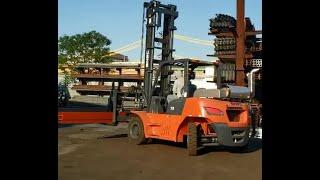 SNSC 7Ton forklift works in United Stated