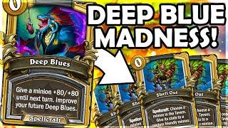 That was a HUGE Zesty and Deep Blue HIGHROLL! | Hearthstone Battlegrounds