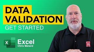 Excel - Getting started with Data Validation List