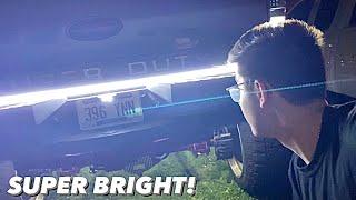 MICTUNING LED TAILGATE LIGHTBAR INSTALL & REVIEW