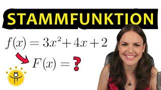 STAMMFUNKTION Polynomfunktion – Integral, Polynom, ganzrationale Funktionen integrieren