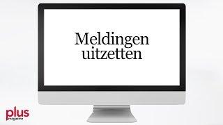 Meldingen uitzetten (Windows)