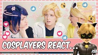 Cosplayers React to Miraculous Ladybug - "Copycat"