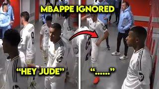 Sad Moment: Real Madrid Players Ignore Mbappe During Half Time 