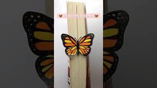 DIY Butterfly Bookmark  | Easy Bookmark Ideas #butterfly #bookmark #diy #art #viral #shorts