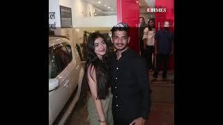 Lock Upp Winner Munawar Faruqui with Girlfriend Nazila Sitaishi | #SHORTS