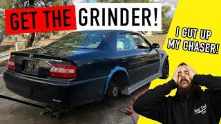 I Cut Up My Toyota Chaser! Was It Worth It?! Rear Over Fenders x Body Kit Install
