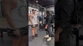 INSANE GYM CHALLENGE #shorts #fitness #gymshorts