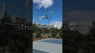 Speeds backflip VS the Hero Flip