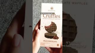 D'Lanier Cruffles Milk Chocolate  #cemilanViral #dlaniercruffles #makananviral #cemilanCoklat