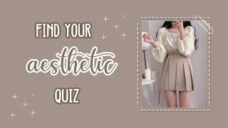 Find your aesthetic quiz  | aesthetic quiz 2021 | Cloudybliss.