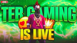 Grandmaster Region Rank Push  || Free Fire Live || TEB Gaming