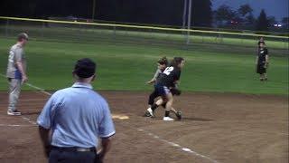 EY Coed vs NBC Sports Peacocks - Coed Softball League - Video Highlights - July 11, 2017