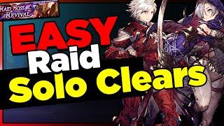 WoTV Raid Revival Solo Clears for Everyone! (FFBE War of the Visions)