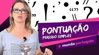 Pontuação: período simples - Gramática - Português - ENEM