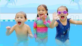 Brincando na Piscina - Música Infantil por Bella Lisa Show