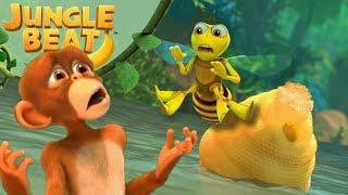 Bee Hive Down | Bee Plot | Jungle Beat: Munki & Trunk | Kids Animation 2023