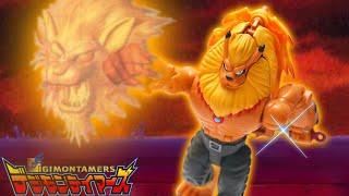 Warp-Digivolving Leomon to SaberLeomon Figure Review 【超進化シリーズ レオモン → サーベルレオモン】