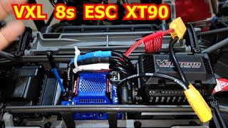Traxxas X-Maxx VXL 8S ESC Power Connector Replacement with XT90