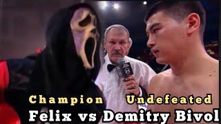 Demitry Bivol (Russia) vs Felix Valera (Cuba) Light Heavyweight championship #bivol #scary