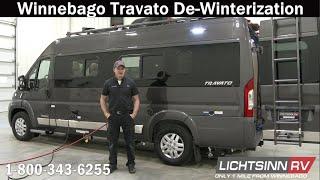LichtsinnRV.com - How to De-Winterize a Winnebago Travato