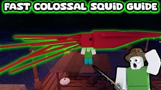 HOW TO CATCH COLOSSAL SQUID FULL GUIDE ON FISCH ROBLOX