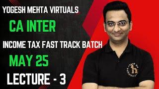 CA Inter Income Tax Fast Track Batch | NIRVANA BATCH | May 25 Sep 25 Jan 26 | IFOS | Gifts