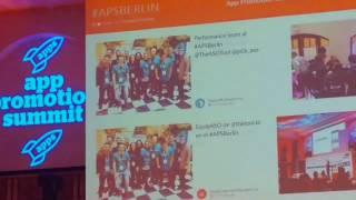 APS Berlin 2017 (App Promotion Summit) - A Story by PickASO & TheTool #APSBerlin
