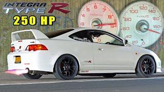 HONDA INTEGRA TYPE R DC5 // 9000RPM FLAMES 100-200 & TOP SPEED