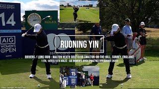 Ruoning Yin Driver Golf Swing Driver/Long Iron, AIG Womens Open (Walton Heath Golf Club) August 2023