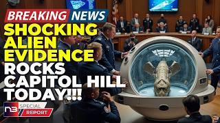 BREAKING: The Most Shocking UFO Evidence Is Being Shown To Congress Right Now And It's Totally Wild