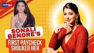 Sonali Bendre's first paycheck influenced her decision to join the film industry I Bombay Film Story