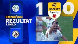 Mozzart Bet Super liga 2024/25 - 1.Kolo: TSC – IMT 1:0 (0:0)