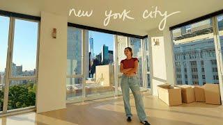 moving into my dream NYC high-rise apartment!