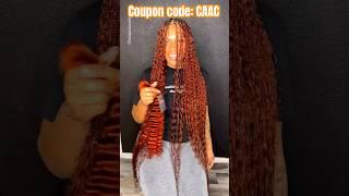 Copper Boho Knotless Braids ReviewLight Ginger Human Hair Bulk | 30Inch Long Hair Ft.@UlaHair