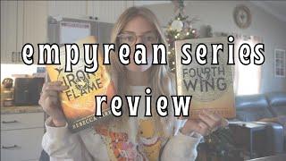 Empyrean Series Review - Fourth Wing & Iron Flame (in depth book review & spoilers)