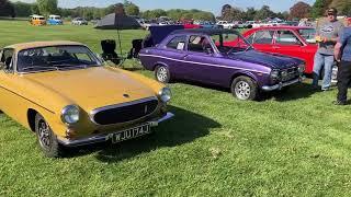 @oldclassiccarUK First car show of 2024 with our Rover P6, 'Dizzy'. Thoresby Park classic car show.